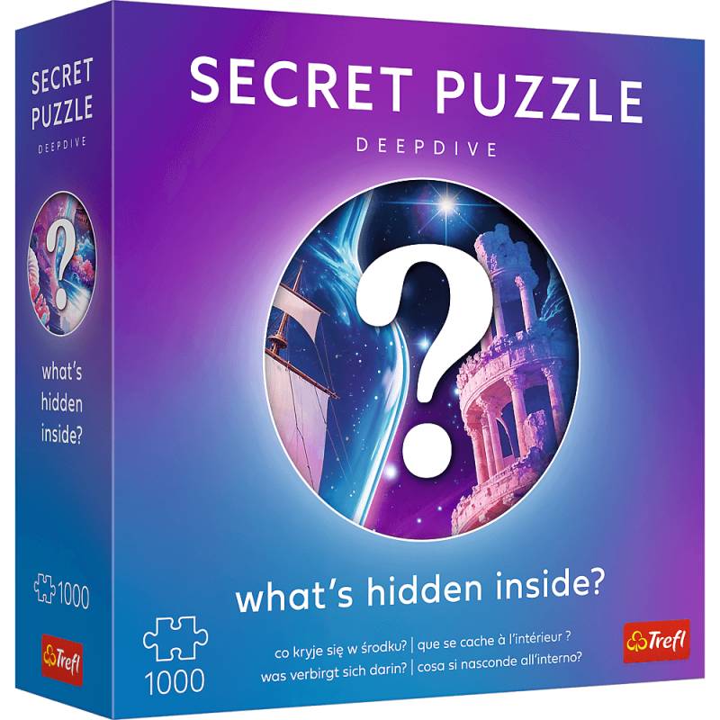 Trefl Puzzle 1000 Teile - Secret Puzzle: Deepdive (Premium Plus) - von Trefl