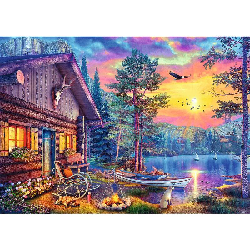 Trefl Puzzle 500 Teile - Hafen bei Sonnenuntergang (Premium Plus Quality) - von Trefl