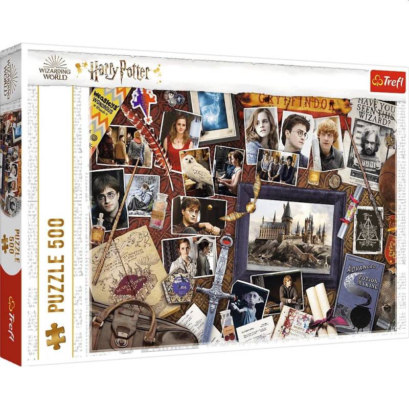 Trefl Puzzle 500 Teile - Harry Potter Hogwart Memories - von Trefl