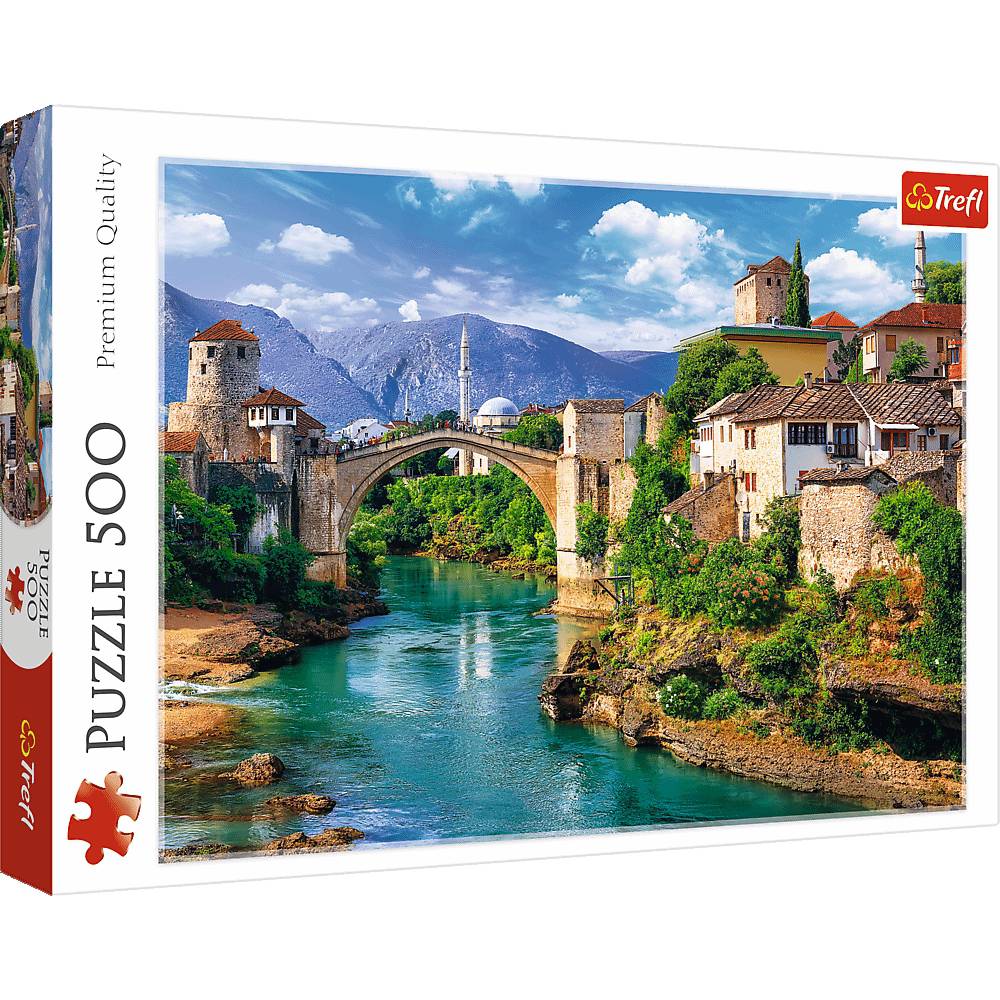 Trefl Puzzle 500 Teile - Mostar Bosnien - von Trefl