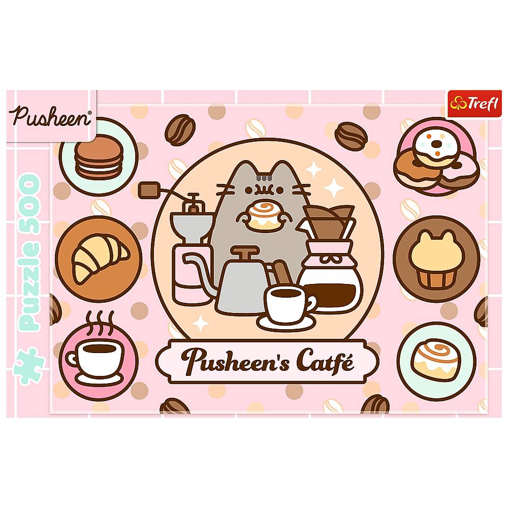 Trefl Puzzle 500 Teile - Pusheen&#039;s Cafe - von Trefl