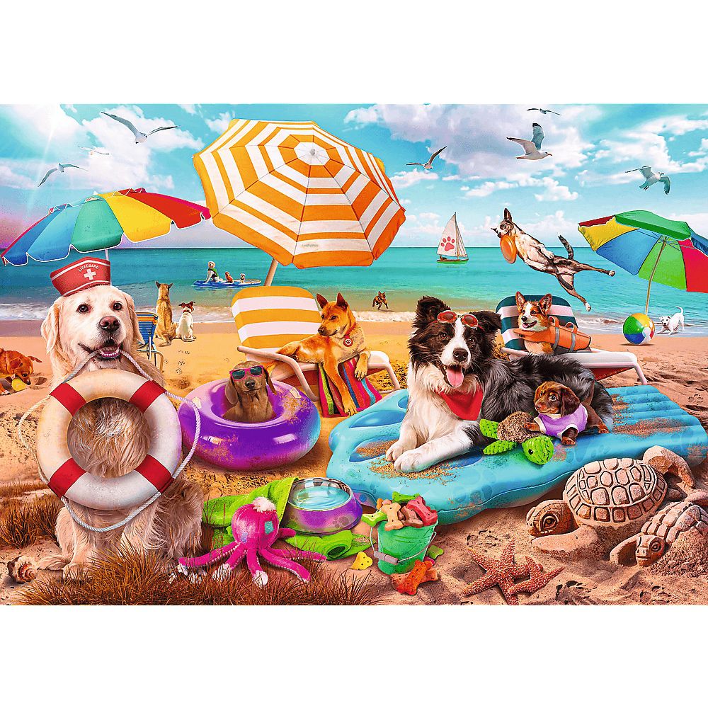 Trefl Puzzle 500 Teile - Urlaubszeit (2 x 500 Teile) - von Trefl