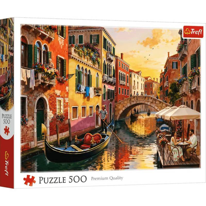 Trefl Puzzle 500 Teile - Venedig bei Sonnenuntergang - von Trefl