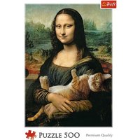Trefl - Puzzle - Mona Lisa und Katze, 500 Teile Trefl - Puzzle - Mona Lisa und Katze, 500 Teile von Trefl