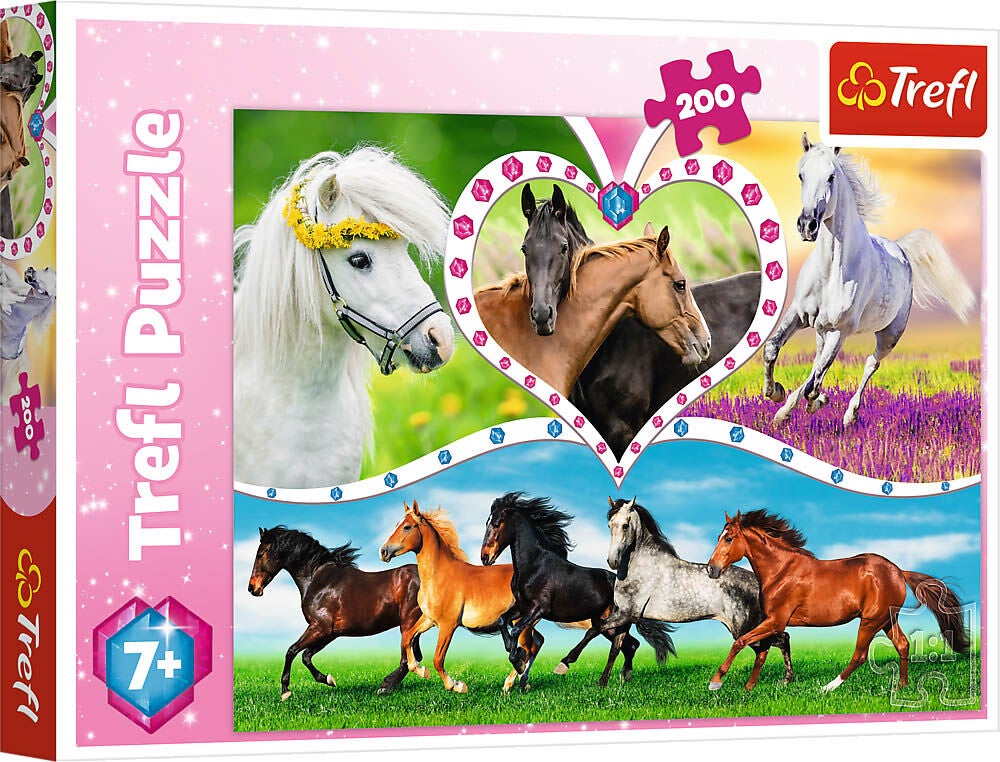 Trefl Puzzle Pferde 200 Teile von Trefl