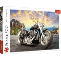 Trefl - Puzzle - Schwarzes Motorrad, 500 Teile Trefl - Puzzle - Schwarzes Motorrad, 500 Teile von Trefl