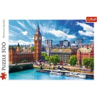 Trefl 37329 - Sunny day in London, Puzzle, 500 Teile von Trefl