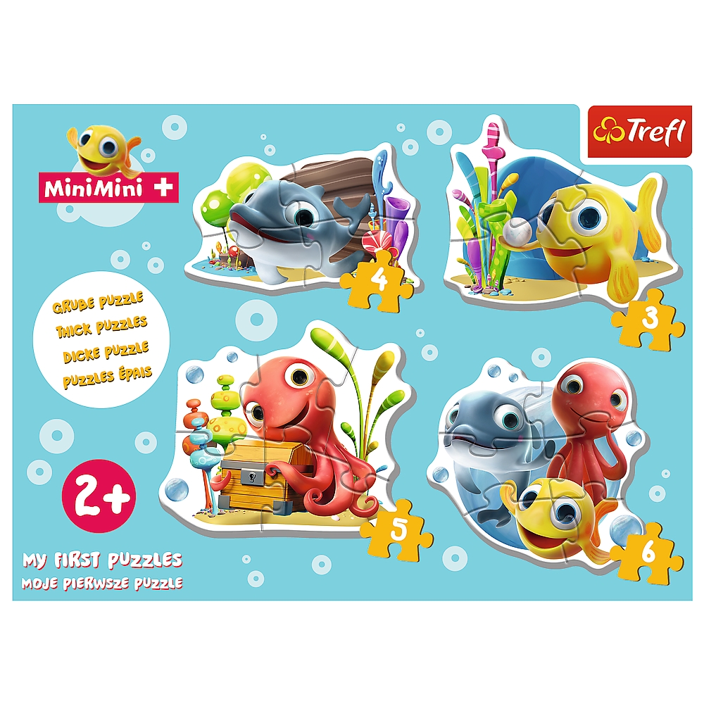 Trefl Rahmenpuzzle - 4 Puzzles - Baby Classic Fish MiniMini 3 Teile Puzzle Trefl-36125 Trefl Rahmenpuzzle - 4 Puzzles - Baby Classic Fish MiniMini 3 Teile Puzzle Trefl-36125 von Trefl