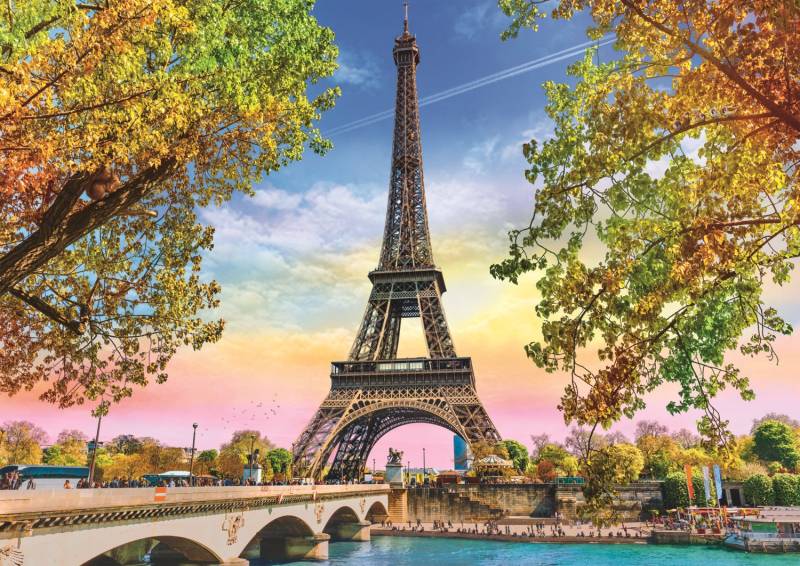Trefl Romantic Paris 500 Teile Puzzle Trefl-37330 von Trefl