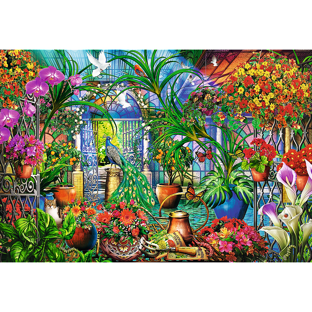 Trefl Secret Garden 1500 Teile Puzzle Trefl-26188 von Trefl