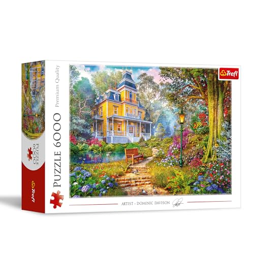 Trefl - Sommerresidenz - Puzzle 6000 Teile - Großes Puzzlevoller Detail, DIY, Kreative Unterhaltung, Spaß, Puzzle Classic für Erwachsene und Kinder ab 15 Jahren Trefl - Sommerresidenz - Puzzle 6000 Teile - Großes Puzzlevoller Detail, DIY, Kreative Unterhaltung, Spaß, Puzzle Classic für Erwachsene und Kinder ab 15 Jahren von Trefl