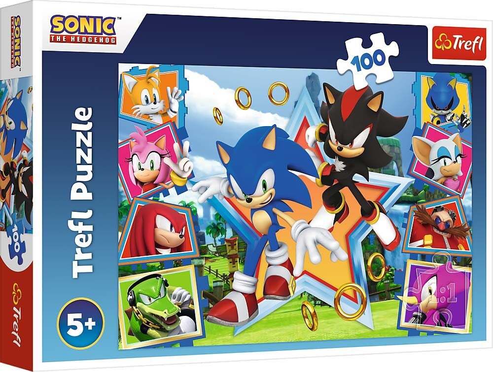 Trefl Sonic Puzzle 100 Teile von Sonic