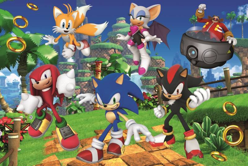 Trefl Sonic und Freunde 160 Teile Puzzle Trefl-15421 von Trefl