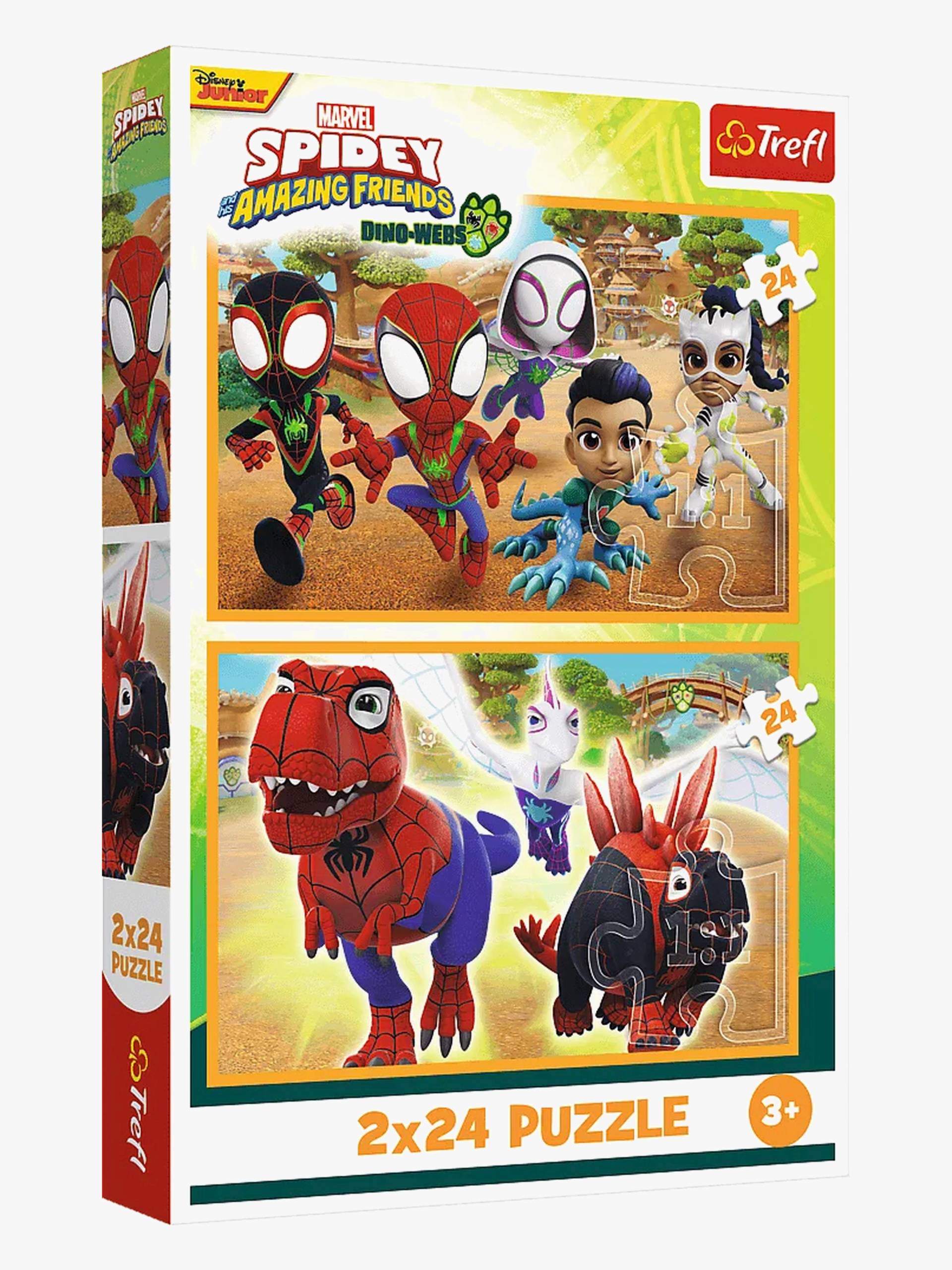 Trefl Spidey & Dinosaurs Puzzles 2x24 Teile Trefl Spidey & Dinosaurs Puzzles 2x24 Teile von Trefl