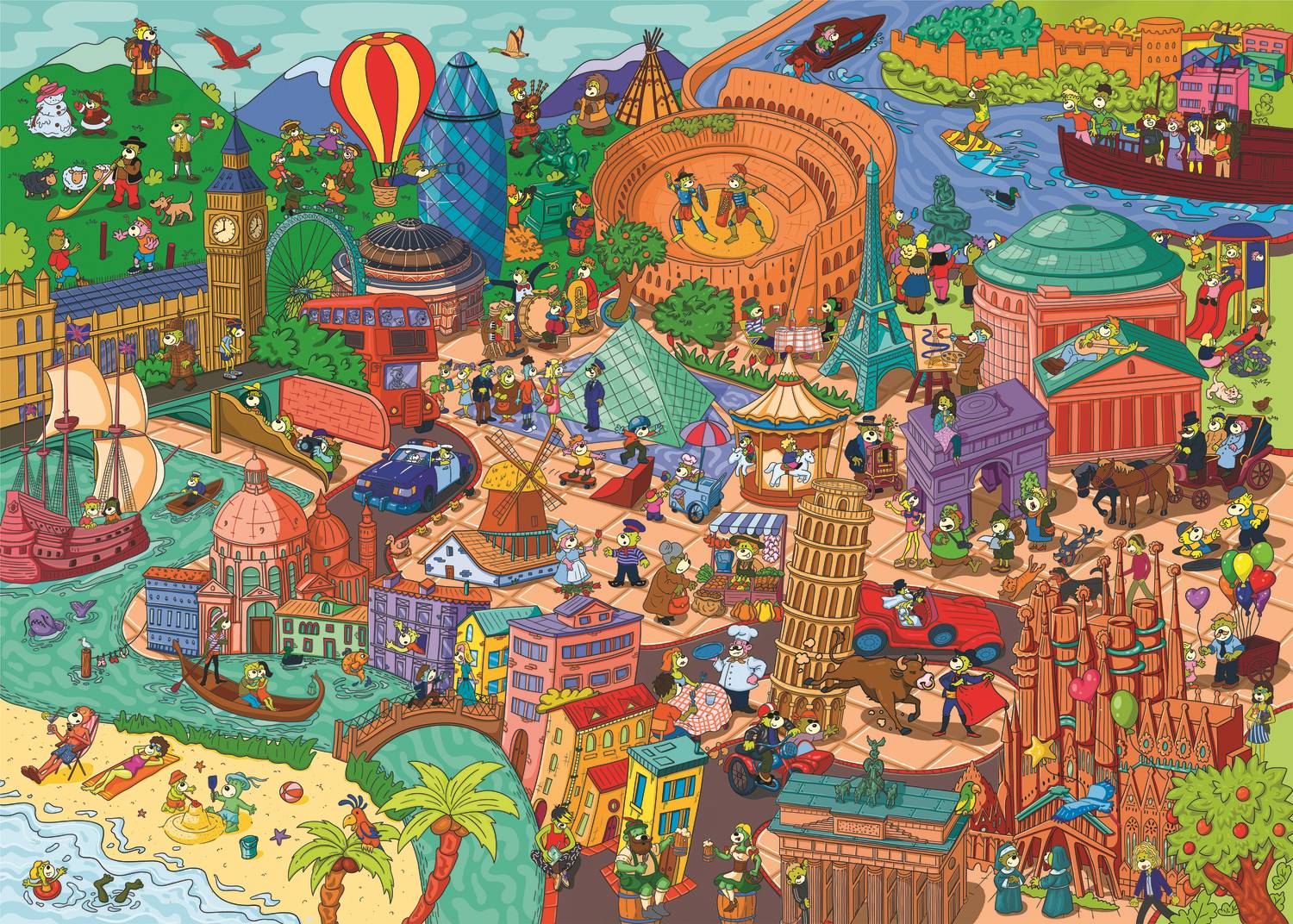 Trefl Spy Guy Lost Items: Europa - Kazstudio Sa Rodzina Treflikow 500 Teile Puzzle Trefl-37481 Trefl Spy Guy Lost Items: Europa - Kazstudio Sa Rodzina Treflikow 500 Teile Puzzle Trefl-37481 von Trefl