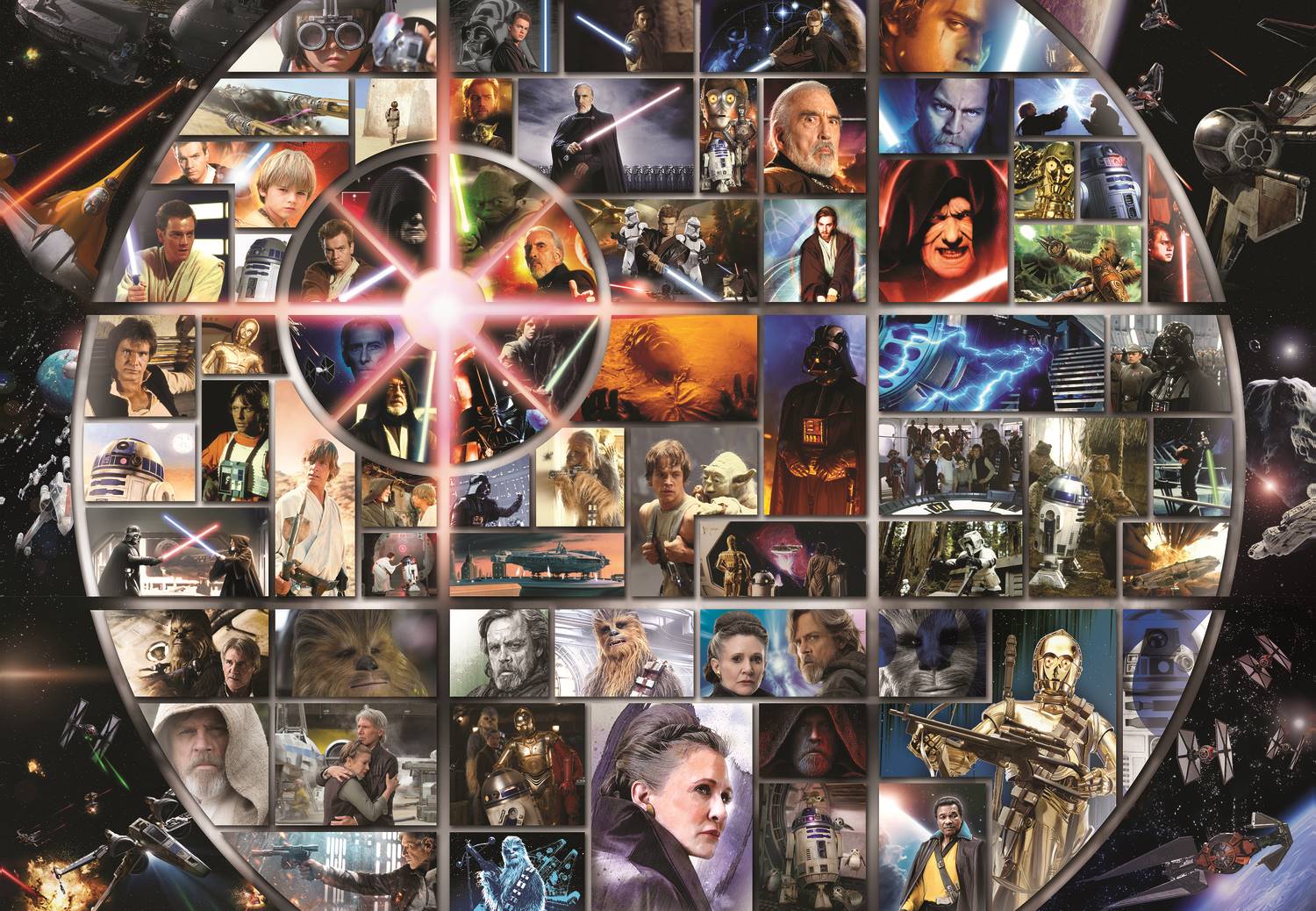 Trefl Star-Wars - Universe Epic Kollektion 13500 Teile Puzzle Trefl-81036 Trefl Star-Wars - Universe Epic Kollektion 13500 Teile Puzzle Trefl-81036 von Trefl