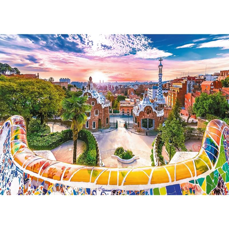 Trefl Sunset over Barcelona - Spain 1000 Teile Puzzle Trefl-10711 von Trefl