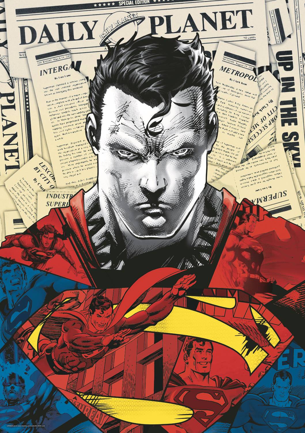 Trefl Superman 1000 Teile Puzzle Trefl-10884 von Trefl