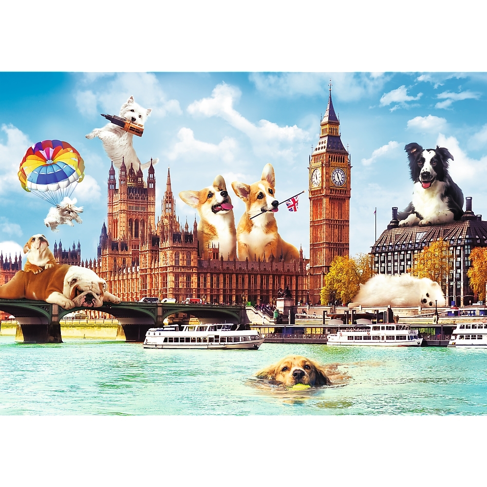 Trefl Sweet London 1000 Teile Puzzle Trefl-10596 Trefl Sweet London 1000 Teile Puzzle Trefl-10596 von Trefl