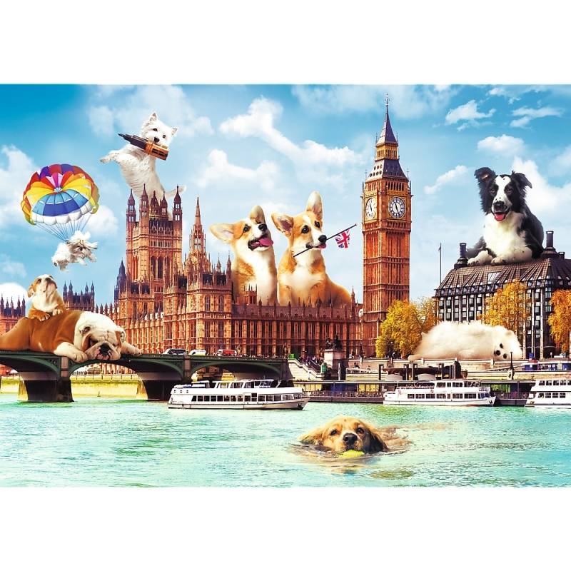 Trefl Sweet London 1000 Teile Puzzle Trefl-10596 Trefl Sweet London 1000 Teile Puzzle Trefl-10596 von Trefl