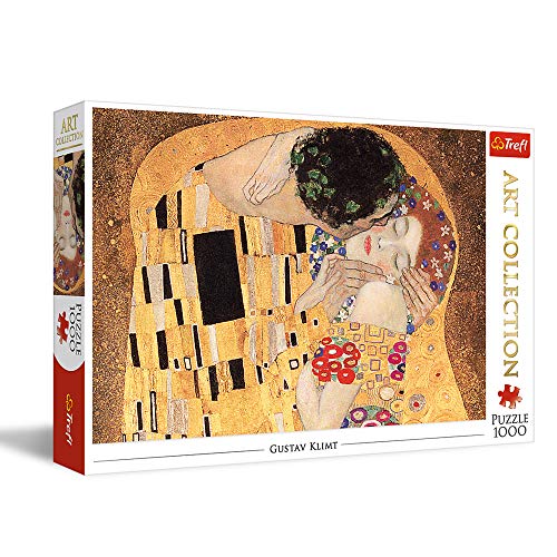 Trefl TR10559, Premium Puzzle 1000 Teile - Der Kuss, Die Art Collection bringt die Premium Qualität der Trefl Puzzle und berühmte Kunstwerke zusammen Trefl TR10559, Premium Puzzle 1000 Teile - Der Kuss, Die Art Collection bringt die Premium Qualität der Trefl Puzzle und berühmte Kunstwerke zusammen von Trefl