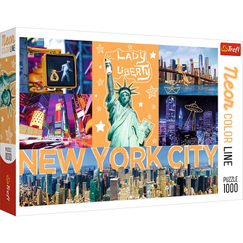 Trefl, Puzzle, Neonstadt, 1000 Teile, Neon Color Line, Premium Quality, für Erwachsene und Kinder ab 12 Jahren Trefl, Puzzle, Neonstadt, 1000 Teile, Neon Color Line, Premium Quality, für Erwachsene und Kinder ab 12 Jahren von Trefl