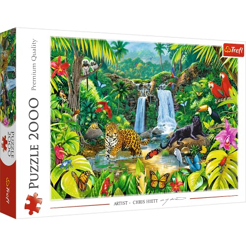 Trefl TR27104 Tropenwald 2000 Teile, Premium Quality, für Erwachsene und Kinder ab 12 Jahren Puzzle, Farbig, Ansicht von Barcelona Spanien von Trefl