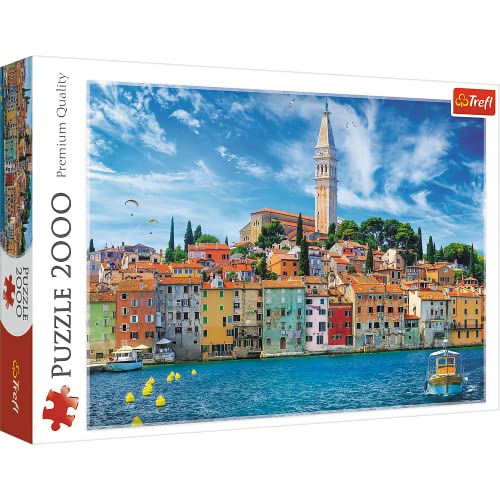 Trefl TR27114 Italien, 2000 Teile, Premium-Qualität, für Erwachsene und Kinder ab 12 Jahren Puzzle, Farbig von Trefl