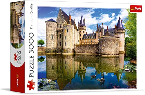Trefl TR33075 Puzzle Castle de Sully-sur-Loire, Frankreich, 3000 Teile, Premium-Qualität, für Erwachsene und Kinder ab 15 Jahren, Farbig von Trefl