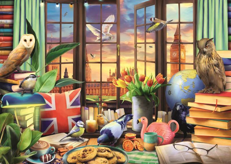 Trefl Tea Time: All things British 1000 Teile Puzzle Trefl-10847 Trefl Tea Time: All things British 1000 Teile Puzzle Trefl-10847 von Trefl