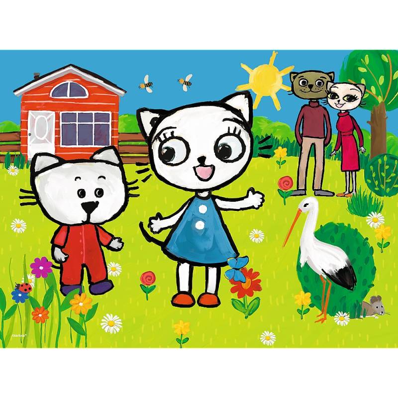 Trefl The Adventures of Kitty Feline 30 Teile Puzzle Trefl-18264 von Trefl