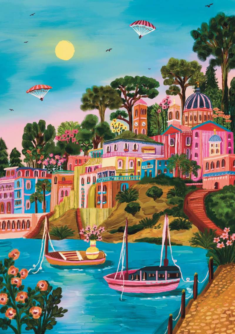 Trefl The Art of Colour: Syros. Greece 1000 Teile Puzzle Trefl-10893 von Trefl