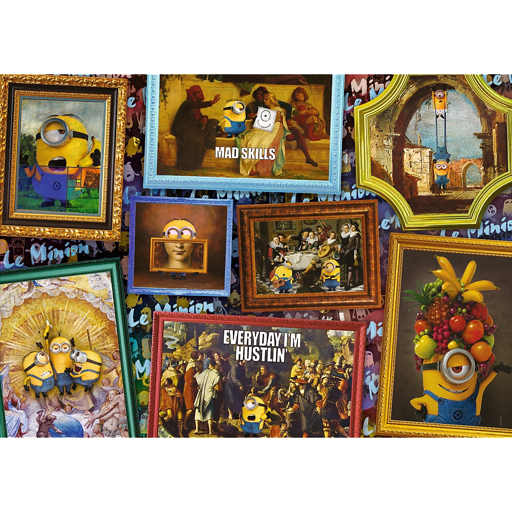 Trefl The Minion Gallery 1000 Teile Puzzle Trefl-10744 von Trefl