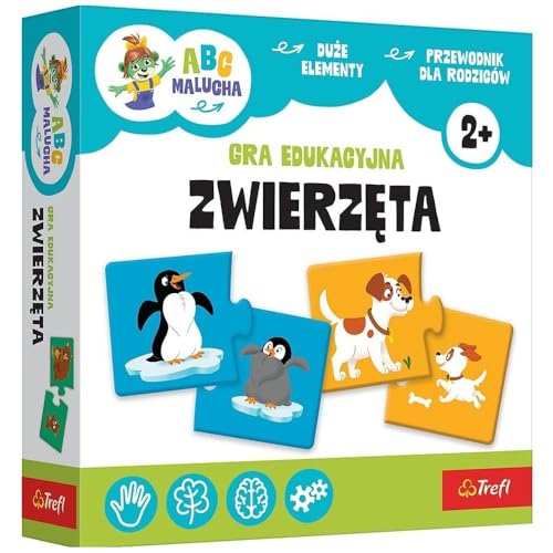 Trefl - Tiere, ABC Kleinkind, Lernspiel für Kinder 2+ Jahre Trefl - Tiere, ABC Kleinkind, Lernspiel für Kinder 2+ Jahre von Trefl