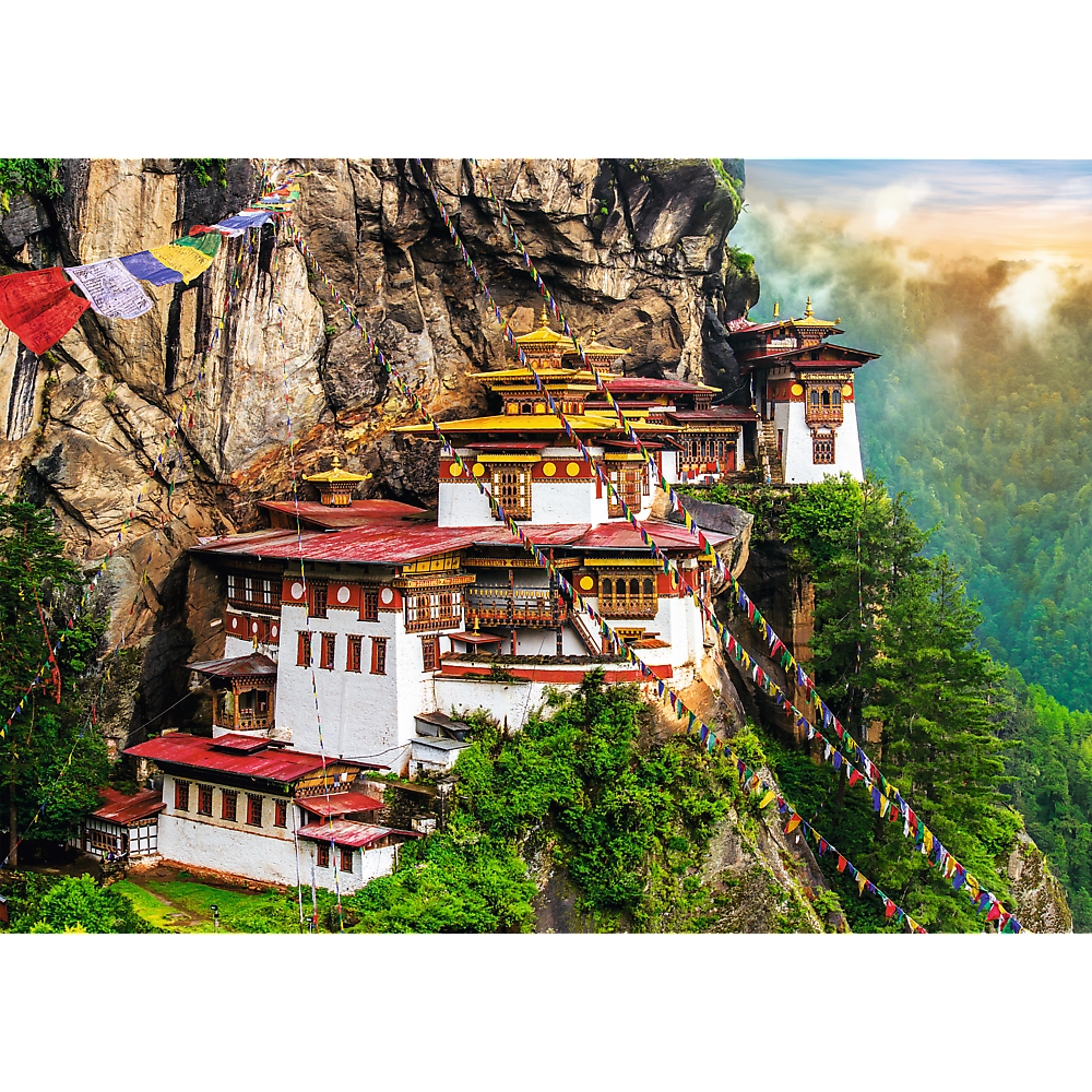 Trefl Tiger's Nest, Bhutan 2000 Teile Puzzle Trefl-27092 Trefl Tiger's Nest, Bhutan 2000 Teile Puzzle Trefl-27092 von Trefl