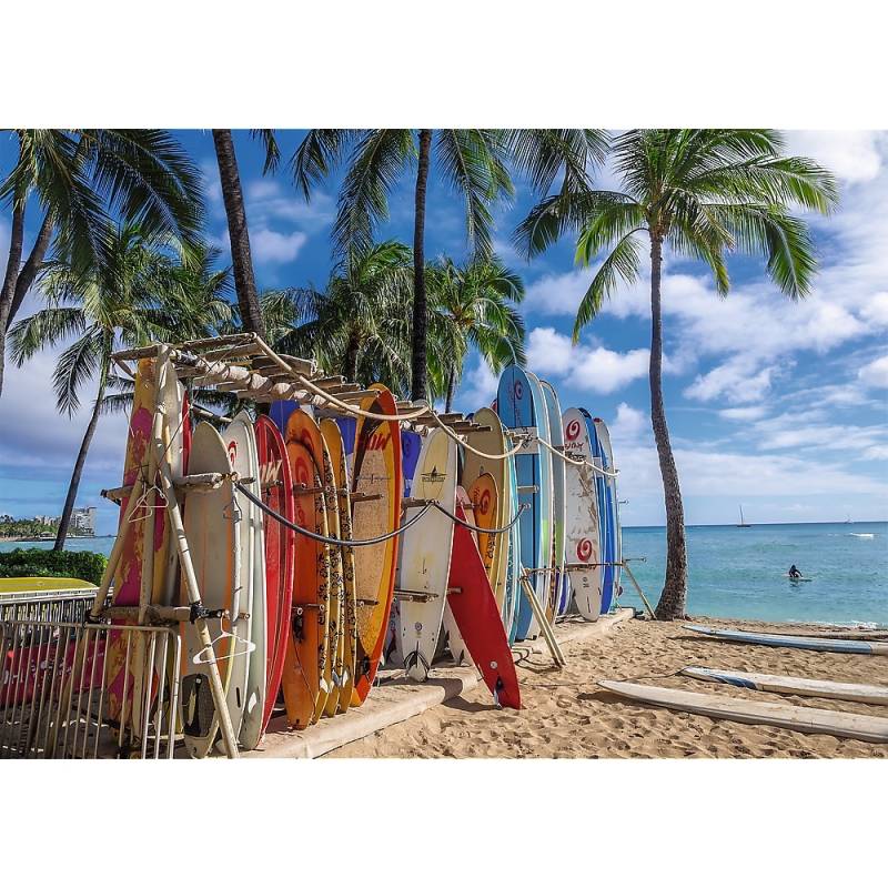 Trefl Waikiki Beach, Hawaii 1000 Teile Puzzle Trefl-10742 von Trefl