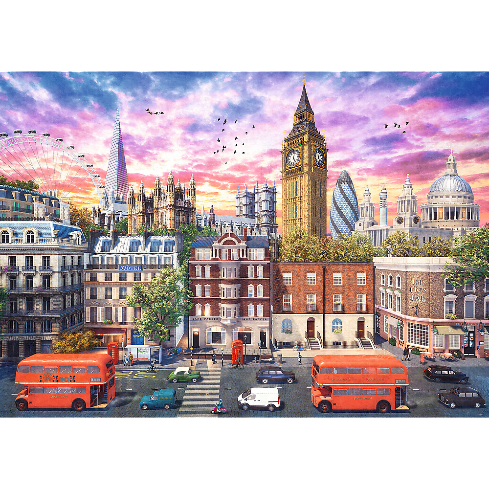 Trefl Walking Around London 4000 Teile Puzzle Trefl-45010 von Trefl