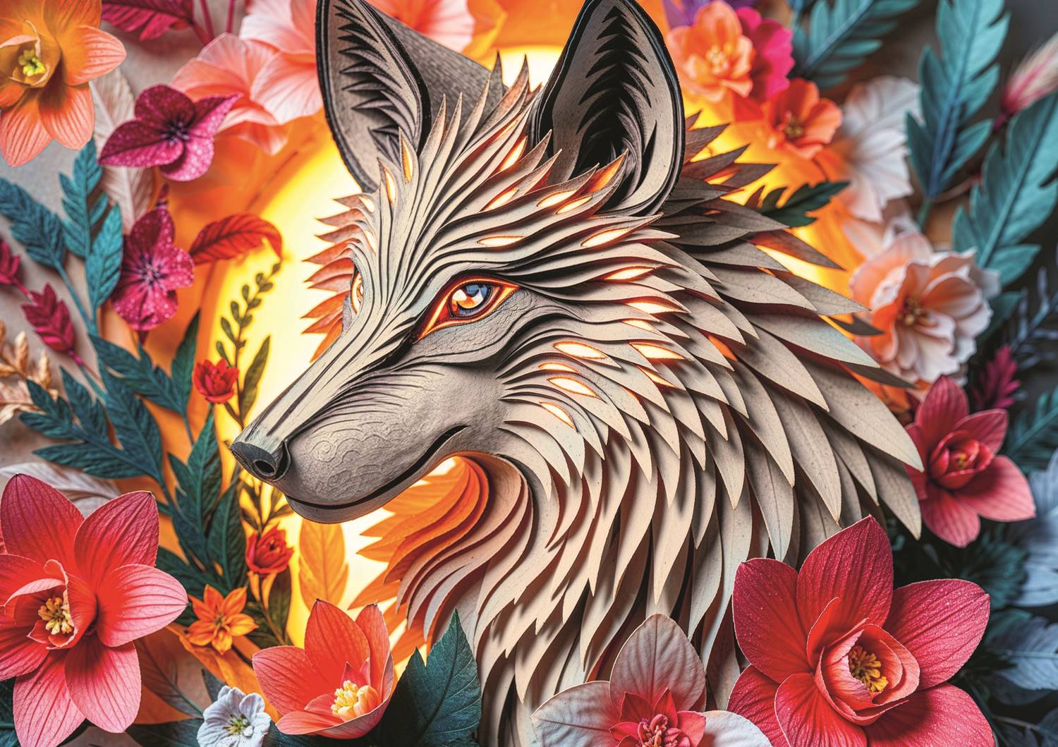 Trefl 40th anniversary Trefl - Wolf 1000 Teile Puzzle Trefl-40041 Trefl 40th anniversary Trefl - Wolf 1000 Teile Puzzle Trefl-40041 von Trefl