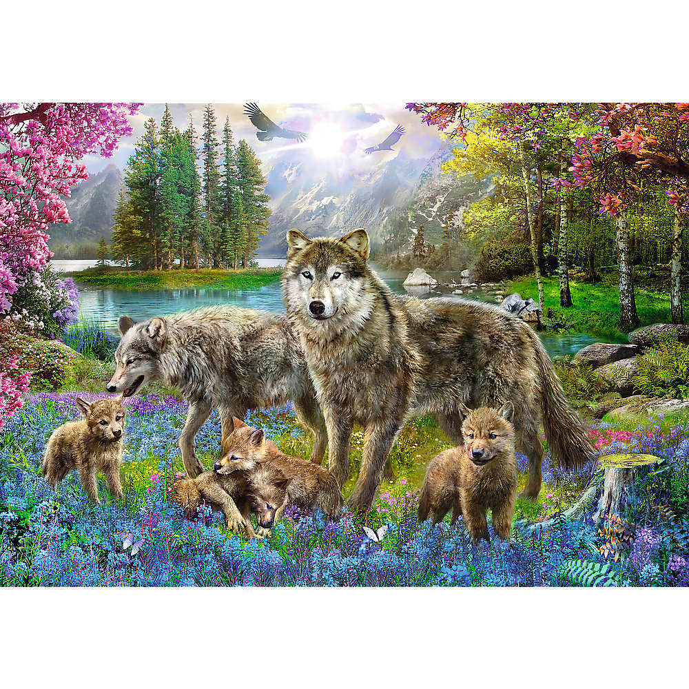 Trefl Wolf Family 1000 Teile Puzzle Trefl-10558 Trefl Wolf Family 1000 Teile Puzzle Trefl-10558 von Trefl