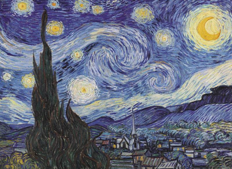 Trefl XXL Pieces - The Starry Night - Vincent van Gogh 200 Teile Puzzle Trefl-20248 Trefl XXL Pieces - The Starry Night - Vincent van Gogh 200 Teile Puzzle Trefl-20248 von Trefl