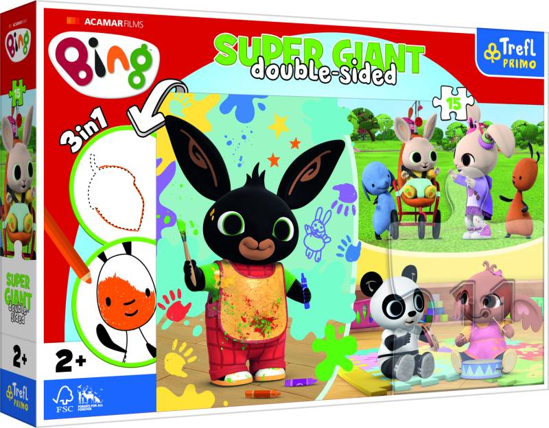 Trefl XXL Teile - Bing 15 Teile Puzzle Trefl-42005 von Trefl