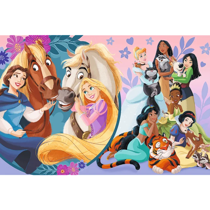 Trefl XXL Teile - Das Lächeln der Freundschaft - Disney Princess 24 Teile Puzzle Trefl-14379 von Trefl