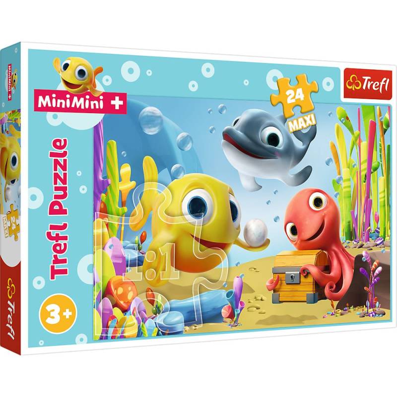 Trefl XXL Teile - MiniMini 24 Teile Puzzle Trefl-14341 von Trefl