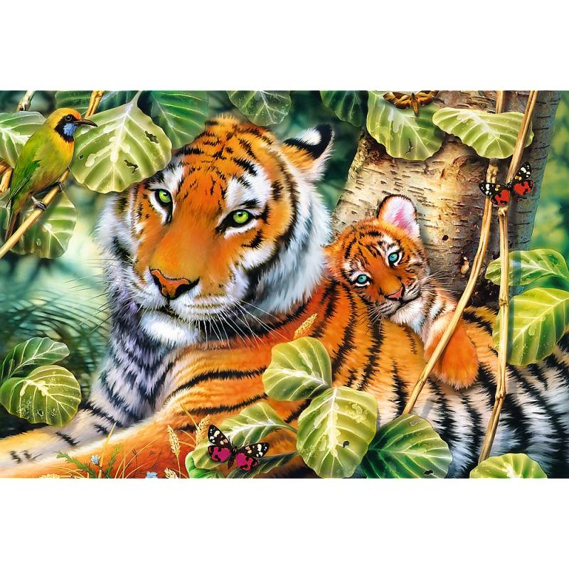 Trefl Zwei Tiger 1500 Teile Puzzle Trefl-26159 von Trefl