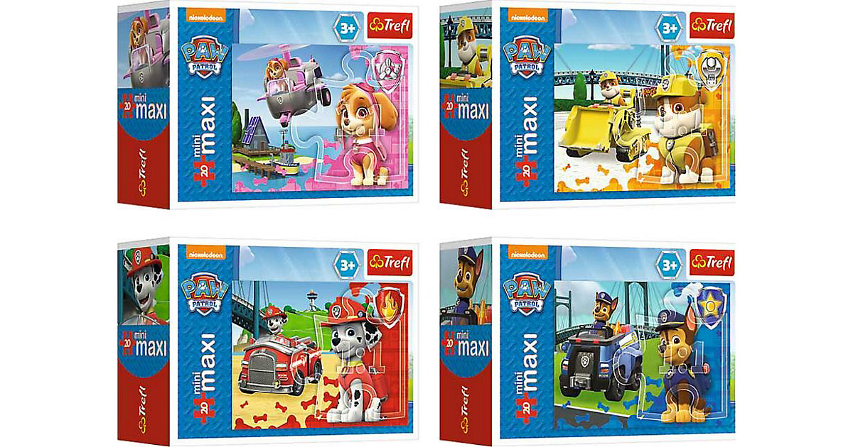 mini Maxi Puzzle 20 Teile - Paw Patrol mini Maxi Puzzle 20 Teile - Paw Patrol von Trefl