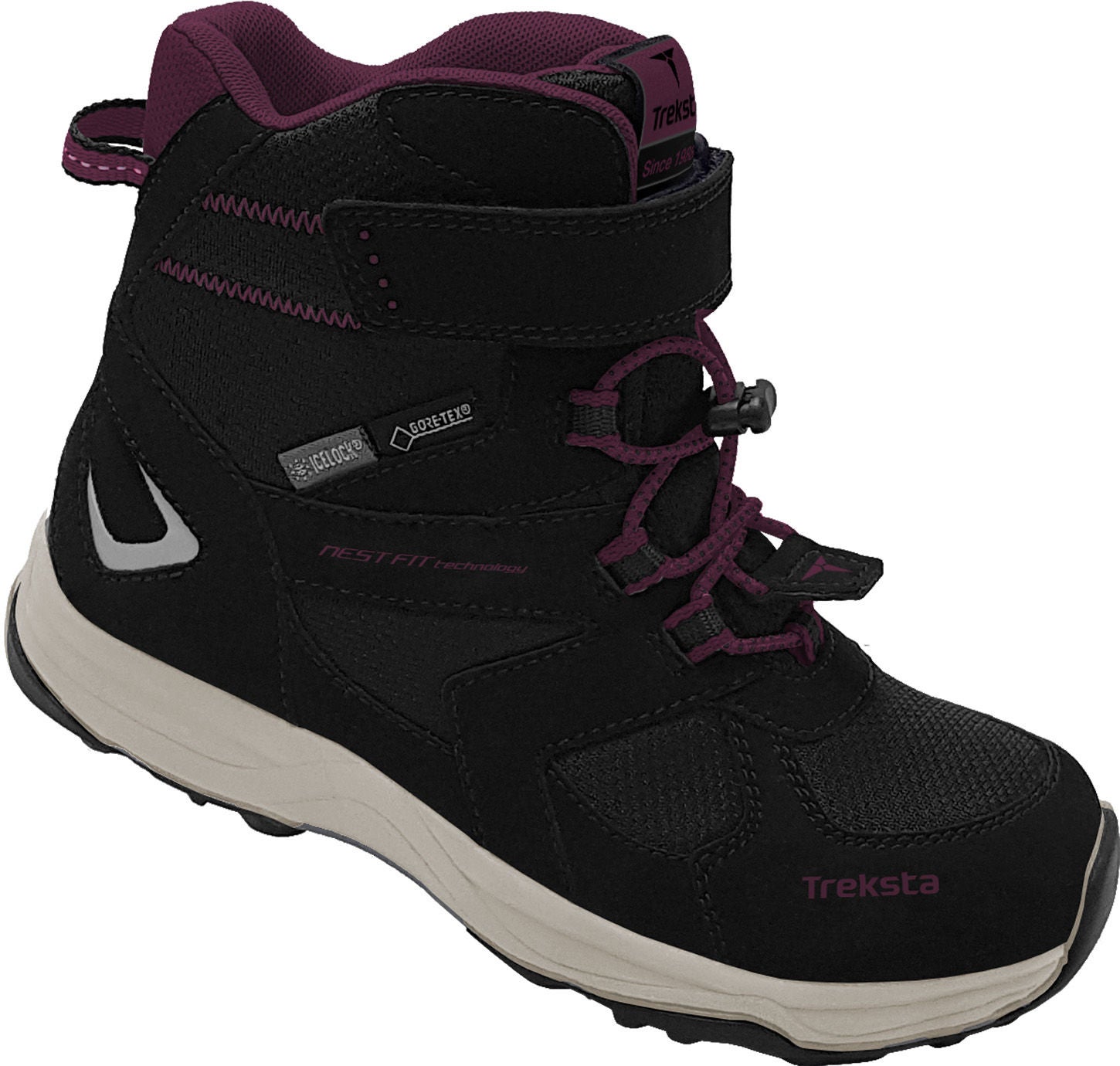 Treksta Arrow GTX Winterstiefel, Dark Purple, 28 von Treksta