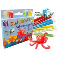 JUNiORKNET Schwimmknete - 5 Stangen farbl. Sortiert - 65 g von TrendAlliance GmbH
