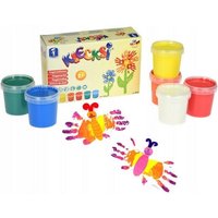 KLECKSi Basic Maxi - 6 Farben in Dosen farbl. sortiert a 150 g von TrendAlliance GmbH