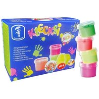 KLECKSi NEON - 4 leuchtende Neonfarben a 100 g von PBS Deutschland GmbH & Co.KG
