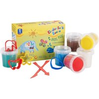 Kinder Soft Knete Basic Plus 6 x 150 gr. mit Zubehör von TrendAlliance GmbH